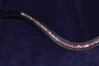 Deluxe Browband CLASSIC - Lavender Thoroughbred (39-40cm)...
