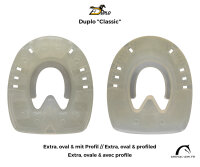 Duplo Classic - without metal inlay // Pair Pair Price (Two Duplos)-Extra / Oval / Profiled-106 mm