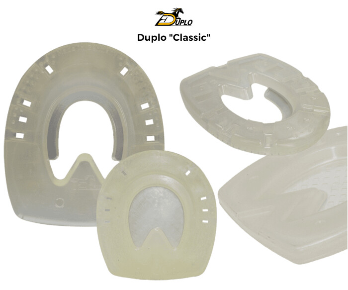 Duplo Classic - sans noyau métallique // Paire Prix unitaire (Une seule Duplo)-Extra / Ronde / Sole fermée-106 mm