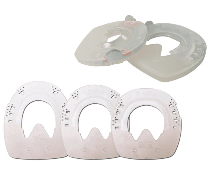 Talonnette synthétique Rounde-126 mm / 4.96 inch-Prix unitaire (Une seule talonette)