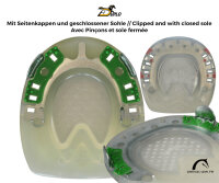 Duplo Clipped Horseshoes with closed sole // PAIR
