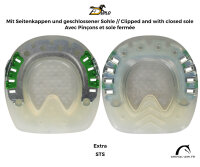 Duplo Clipped Horseshoes with closed sole // PAIR