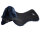 ULTRA 1 - Lambskin Half Pad with Rolled Front Edge Full-Black / Anthracite