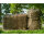 Haynet // Bag with rope Size "M" ( 1m50 x 1m00 with short side opening)-Mesh 30mm / PP 4mm-Green