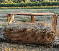 Haynet // Big square bales Size "XL" ≙ L 3m00 x W 1m40 x H 1m40-Mesh 60 mm / PP 5 mm-Black