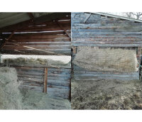 Haynet // Pocket with flap Size "XL" ( 3m00 x 0m90)-Mesh 38mm / PP 5mm-Green