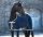 Amigo® Net Cooler Navy/Silver-Back length 140 cm (C-D) / Body length 191 cm 75” (A-B)