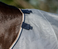 Rambo® Protector Plus Silver/Navy, White & Beige-Back length 145 cm (C-D) / Body length 198 cm 78” (A-B)