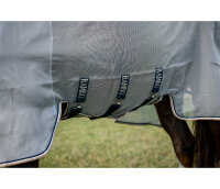 Rambo® Protector Plus Silver/Navy, White & Beige-Back length 145 cm (C-D) / Body length 198 cm 78” (A-B)