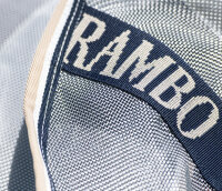 Rambo® Protector Plus Silver/Navy, White & Beige-Back length 145 cm (C-D) / Body length 198 cm 78” (A-B)