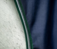 Rambo® Wug 0g Navy/ Jagdgrün & Silber-Rückenlänge 155cm (CD) / Körperlänge 206cm 81" (A-B)