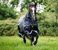 Rambo® Optimo Plus 0g Navy / Gris dorage & Argent-Longueur du dos 115cm (CD) / Longueur du corps 168cm 66" (A-B)