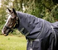 Rambo® Optimo Plus 0g Navy/ Thunderstorm Grey & Silver-Back length 160cm (CD) / Body length 213cm 84" (A-B)