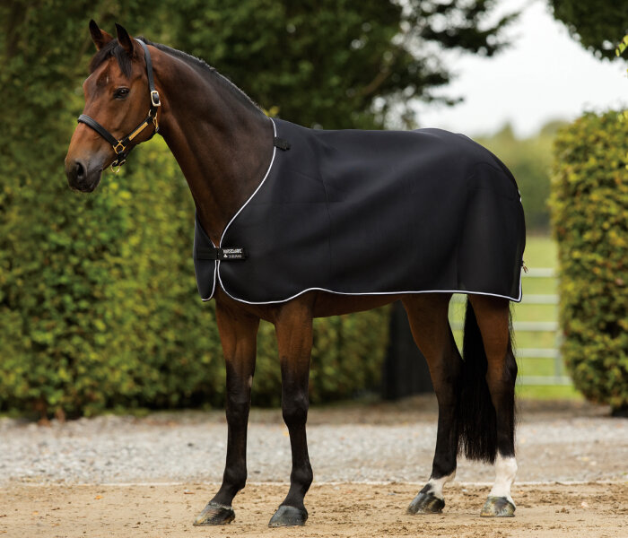 Rambo® Airmax Liner Black/ Black & White-Back length 115 cm (C-D) / Body length 168 cm 66” (A-B)