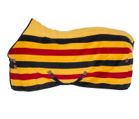 Horseware® Newmarket Fleece Cooler Witney Gold Back length 130 cm (C-D) / Body length 183 cm 72” (A-B)