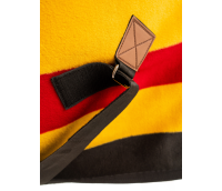 Horseware® Newmarket Fleece Cooler Witney Gold Back length 130 cm (C-D) / Body length 183 cm 72” (A-B)