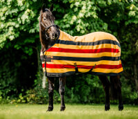 Horseware® Newmarket Fleece Cooler Witney Gold Back...