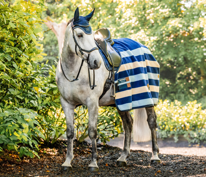 Horseware Newmarket Couverture polaire pour chien » Taille: XL, Couleur: witney gold