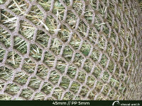 Haynet for big square bales in PP 5mm Mesh 45mm