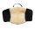 Bareback Lambskin Saddle IBERICA PLUS Pony Natural / Black / Natural