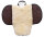 Bareback riding pad PREMIUM PLUS Shetland Brown / Brown / Natural
