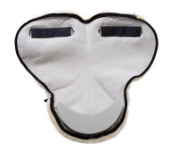 Tapis de monte à cru PREMIUM PLUS Cheval de selle Naturel / Noir / Naturel
