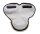 Bareback riding pad PREMIUM PLUS Warmblood Natural / Black / Natural