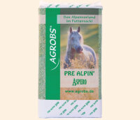 AGROBS® Pre Alpin Aspero Demi-Palette avec 15 ballots de 20 kg
