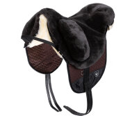 Bareback riding pad PREMIUM PLUS XH Poney Brown / Brown / Natural