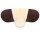 Bareback riding pad PREMIUM PLUS XH Poney Brown / Brown / Natural
