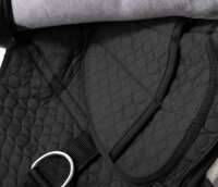 Tapis de monte à cru PREMIUM PLUS XH Cheval de selle Marron / Marron / Naturel