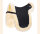 STANDARD D BORD COMPLET Tapis Dressage en Mouton V&eacute;ritable Noir &amp; Naturel