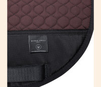 CHAMP D Tapis Dressage en Mouton Véritable Marron & Naturel Cheval Marron  Naturel