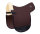 CHAMP D Tapis Dressage en Mouton Véritable Marron & Naturel Cheval Marron  Naturel