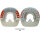 Duplo Un-Clipped Horseshoes // Pair