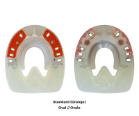 Duplo Ferrures Composite sans Pinçons Prix unitaire (Une seule Duplo) Standard (orange) - RONDE 130 mm