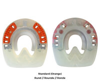 Duplo Ferrures Composite sans Pinçons Prix de paire (Deux Duplos) Standard (orange) - OVALE 114 mm