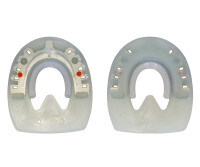 Duplo-Beschläge Nailless Paarpreis (Zwei Duplos) Extra (grün) RUND 126 mm