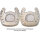 Open-Toed Duplo Horseshoes // Pair