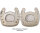 Open-Toed Duplo Horseshoes Single Price (One Single Duplo) Clipped - ROUND 142 mm