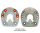 Duplo Jumper // Paire Prix de paire (Deux Duplos)-Standard (orange) - RONDE-130 mm