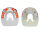 Duplo Clipped Horseshoes Pair Price (Two Duplos)-Standard (orange) OVAL-106 mm