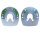 Duplo Clipped Horseshoes Pair Price (Two Duplos)-Extra (green) - ROUND-162 mm