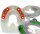 Duplo Clipped Horseshoes Pair Price (Two Duplos)-Extra (green) - ROUND-162 mm
