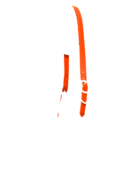 Orange fluo - Attention les couleurs fluo peuvent déteindre