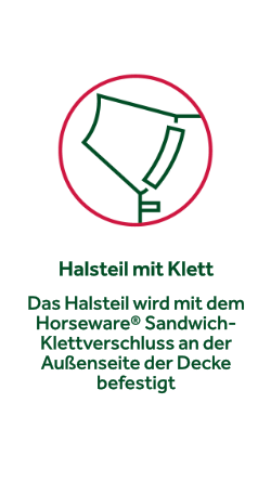Halsteil aus Klett