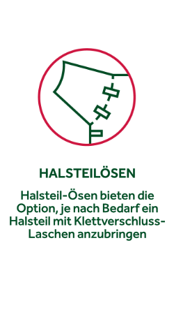 Halsteilösen